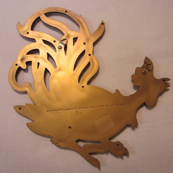 Golden Roosters Syroco USA Mid Century Composed Decor - Picture 7 of 12